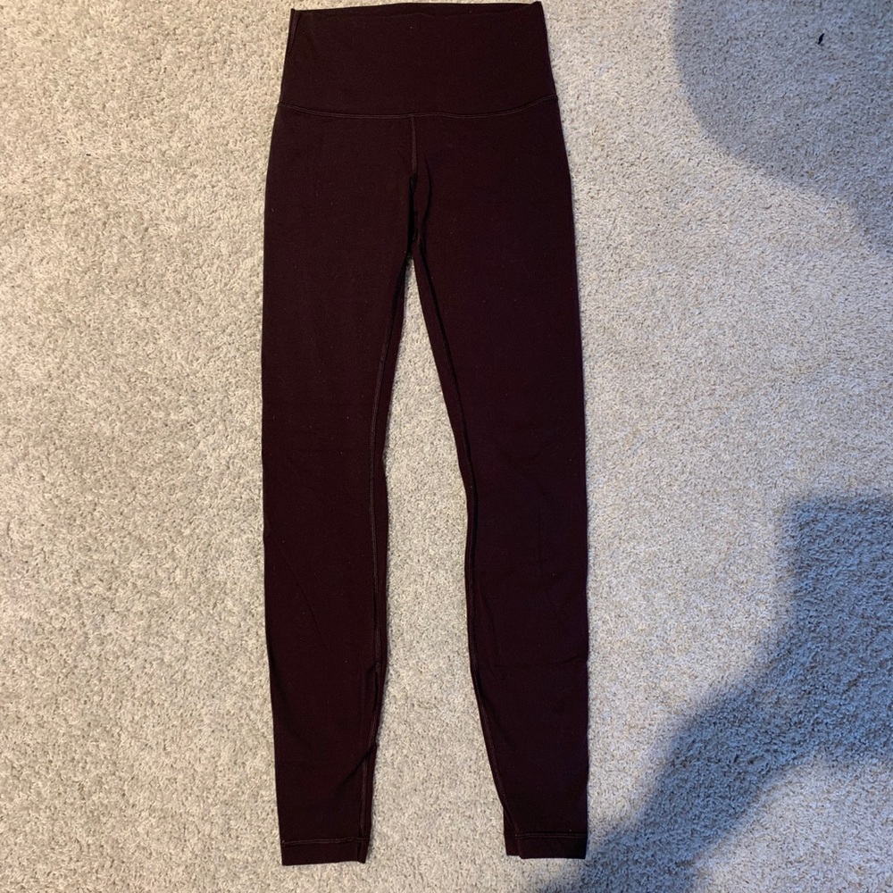 Lululemon wunder under leggings size 4